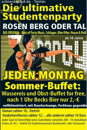 Die ultimative Studentenparty Werbeplakat