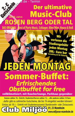 30 Jahre Party-Kult. Die ultimative Studentenparty Werbeplakat