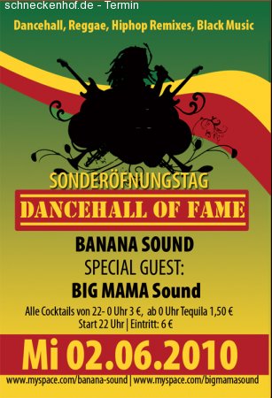 Dancehall of Fame Werbeplakat