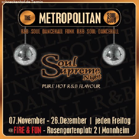 Soul Supreme Night Werbeplakat