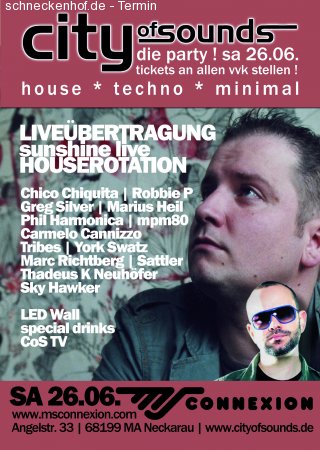 City of Sounds Werbeplakat