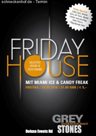 Friday House Werbeplakat