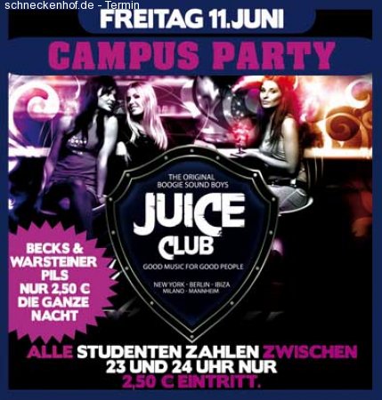 Campus Party Werbeplakat