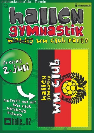 Hallengymnastik WM Special Werbeplakat