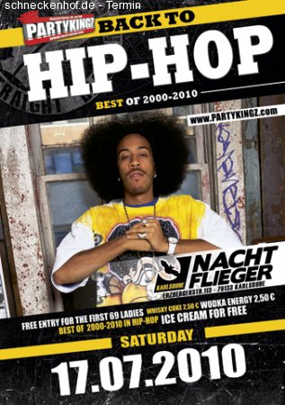 Partykingz: Back to Hip Hop Werbeplakat