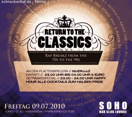 Rap & Funk Classics Werbeplakat