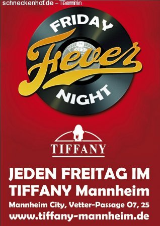 Friday Night Fever mit Chico Chiquita Werbeplakat