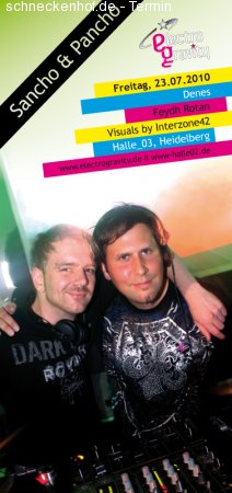 EG pres. Sancho & Pancho Werbeplakat