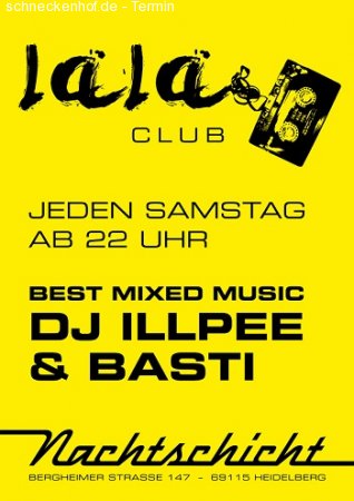 lala Club Werbeplakat