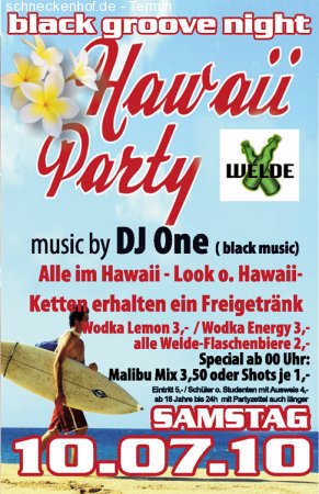 Black Groove Night Werbeplakat