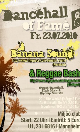 Banana Sound Werbeplakat