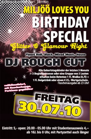 30.07. Birthday Special Werbeplakat