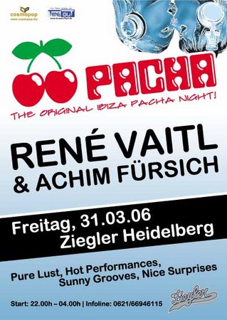 Pacha Night Werbeplakat