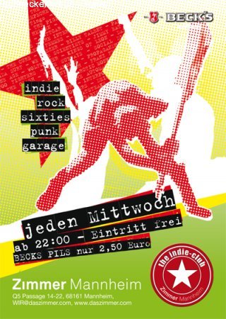 The Indie Club Werbeplakat