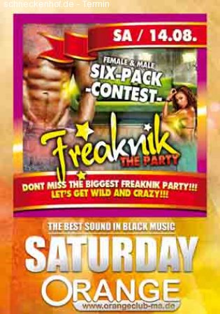 Freaknik Party Werbeplakat