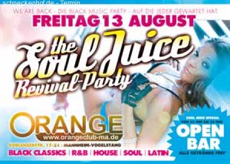 SOUL JUICE Werbeplakat