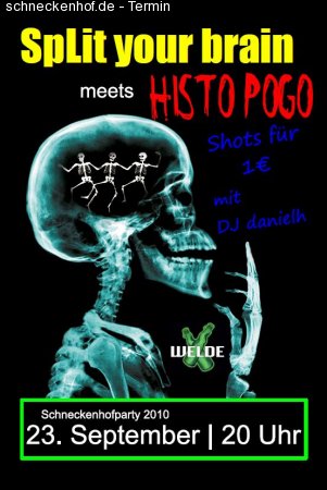 Fete SPLIT/HISTO Werbeplakat