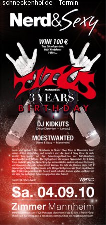 Nerd and Sexy Werbeplakat