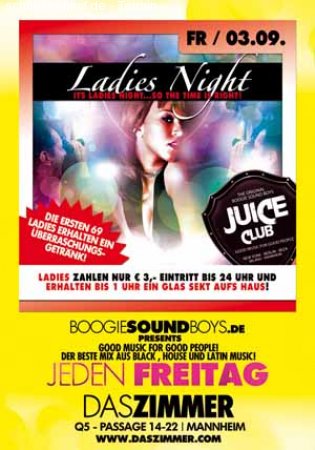 Ladies Night Werbeplakat