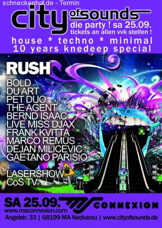 CITY OF SOUNDS SPECIAL Werbeplakat