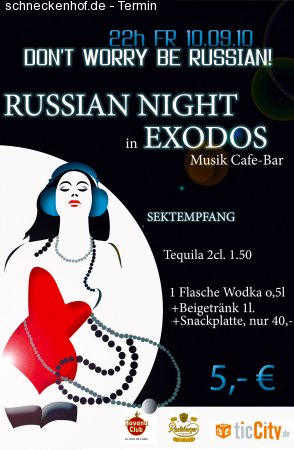 Russianmusic meets Housebeats Werbeplakat