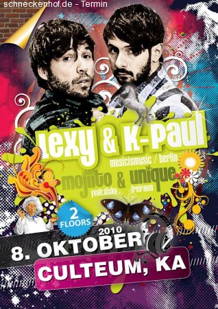 Lexy & K Paul @ Culteum Werbeplakat