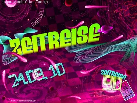 Zeitreise 90 Werbeplakat