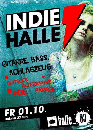 Indiehalle Werbeplakat