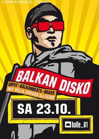 Balkan Disko Werbeplakat