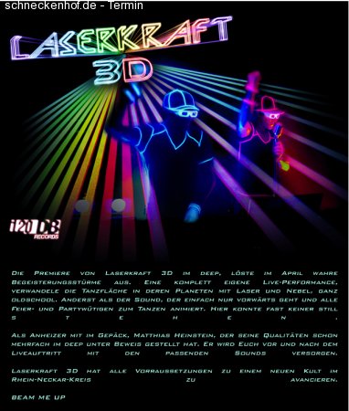 Laserkraft 3D Werbeplakat