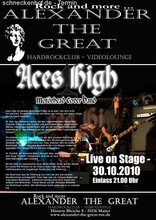 Aces High Werbeplakat