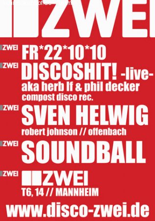 Stereo621 ... Discoshit! -Live Werbeplakat