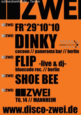 Stereo621 pres. Dinky [Cocoon] Werbeplakat