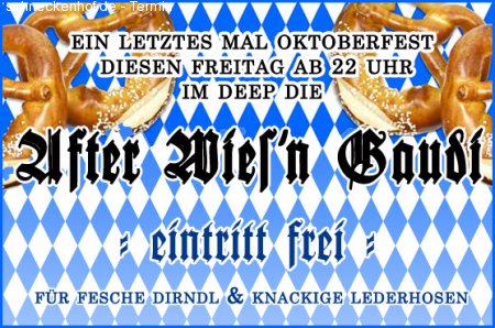 After Wies'n Gaudi Werbeplakat