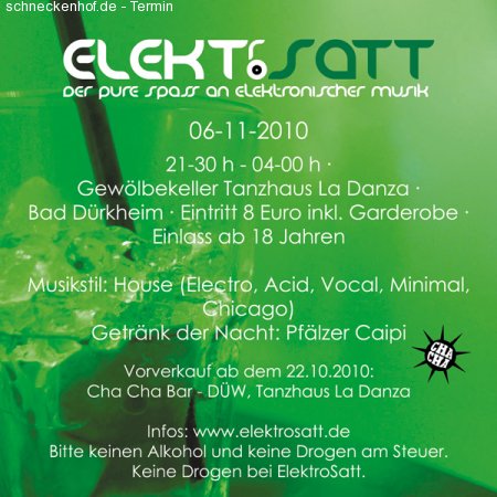 ElektroSatt Werbeplakat