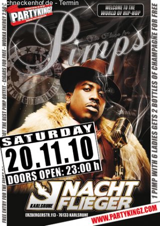 Partykingz presents: Pimps Werbeplakat