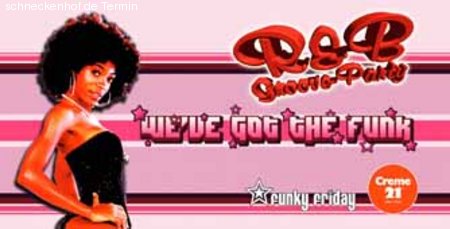 R&B Groove Party Werbeplakat