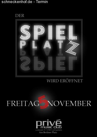 Der Spielplatz + LIVE ACT Werbeplakat