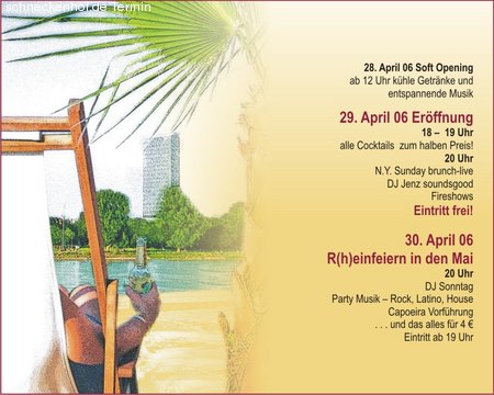 Er&ouml;ffnungsparty 2006 Werbeplakat