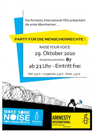 Make Some Noise Werbeplakat