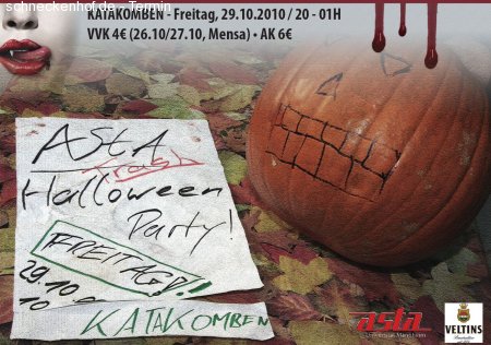AStA Halloween Werbeplakat