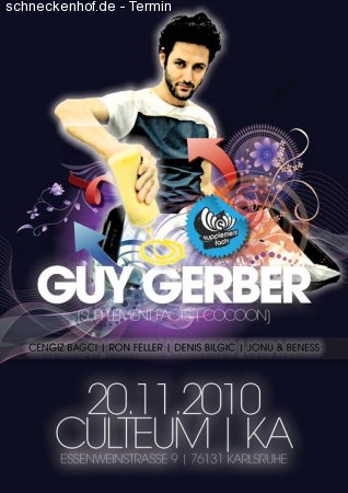 Guy gerber @ Culteum Werbeplakat