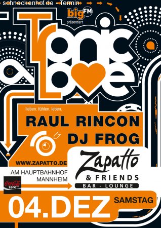 BigFM:Tronic Love ReleaseParty Werbeplakat