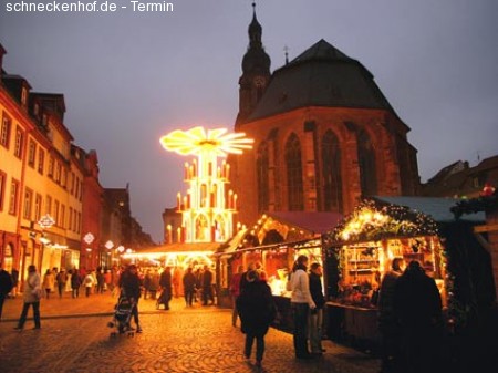 Weihnachtsmarkt Heidelberg Werbeplakat