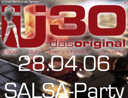 Salsa-Party! Werbeplakat
