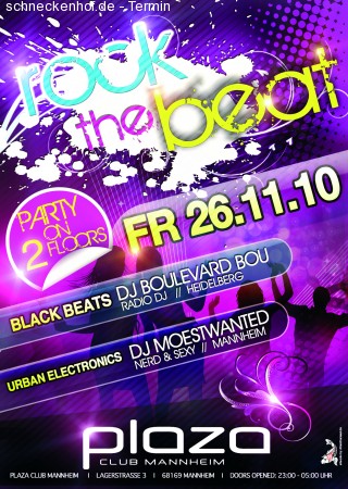 Rock The Beat Werbeplakat