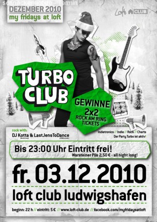 Turbo Club Werbeplakat