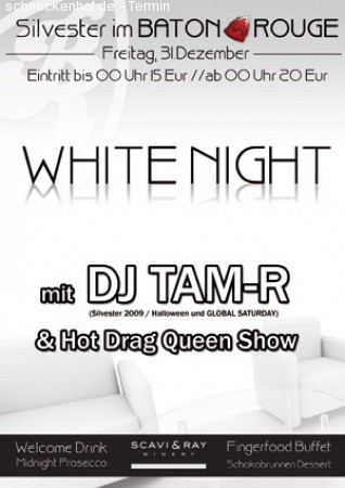 New Years White Night Werbeplakat
