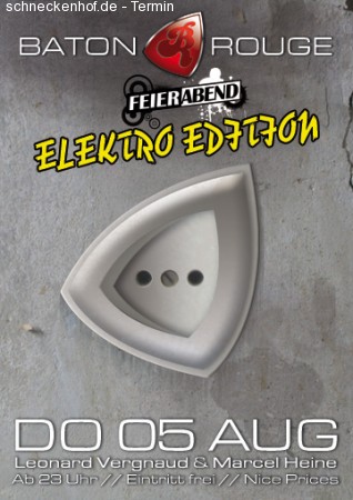 Feierabend Elektro Edition Werbeplakat