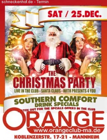 Christmas Party Werbeplakat